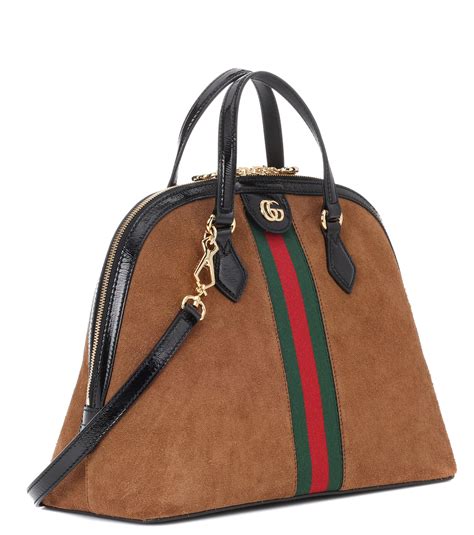 gucci handbag brown thomas|gucci brown suede bag.